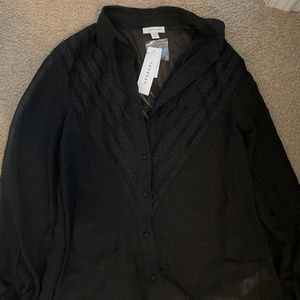 Top shop long sleeve blouse